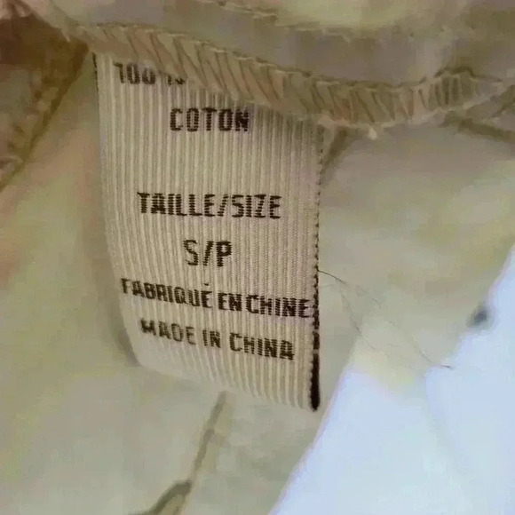 Urban life fitted cotton short sleeve safari jacket size small - Picture 5 of 5